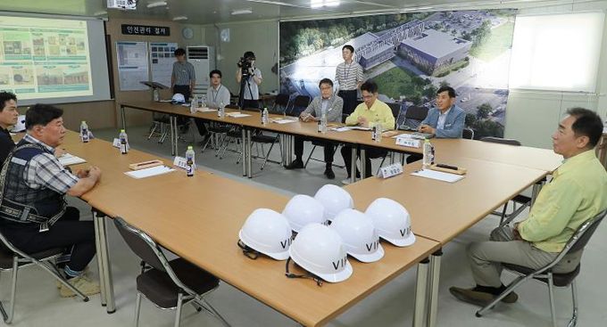 정장선 평택시장 폭염 대응 현장 점검