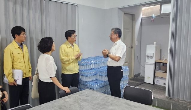 쪽방주민 밀집 지역 현장 점검