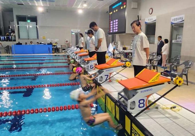 제6회 서귀포시교육지원청 교육장배 학생수영대회