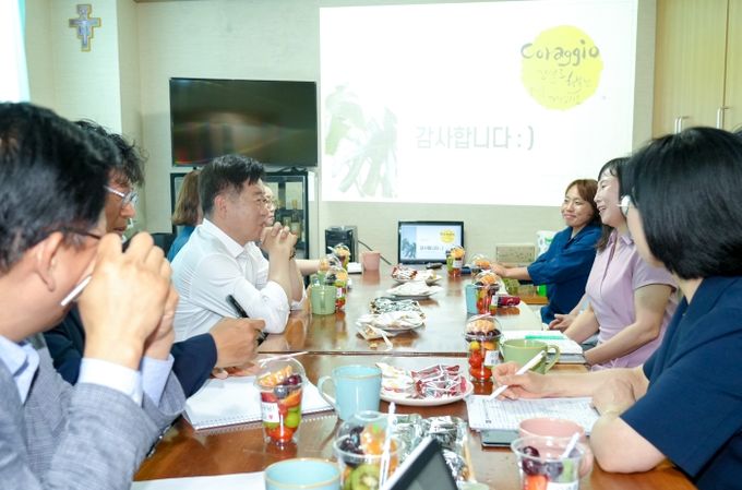 장애인직업재활시설 방문한 오영훈 지사