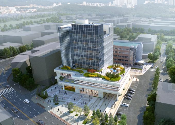 그린스타트업타운 조감도