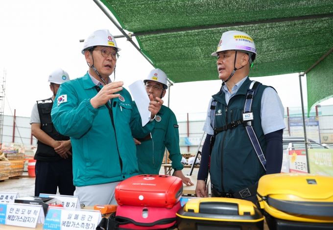 자원순환시설 현대화사업 현장 점검