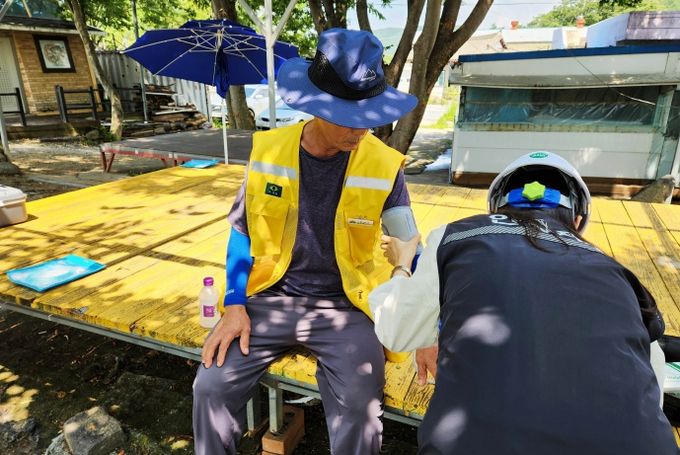 풍수해감시인 넥쿨러 등 배부