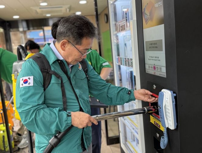 버스 승강장 환경정비