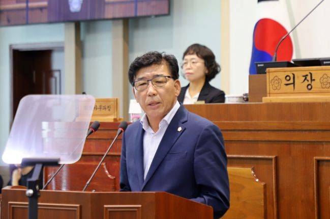 제313회 함안군의회 임시회 김영동 의원 5분 자유발언