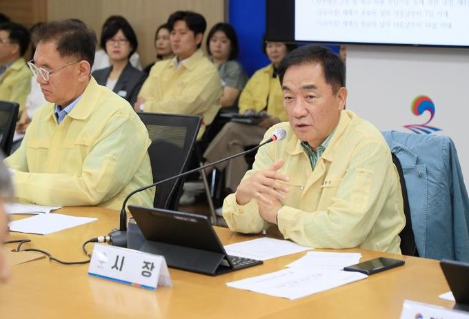 평택시 호우 재난 대응 평가회 개최