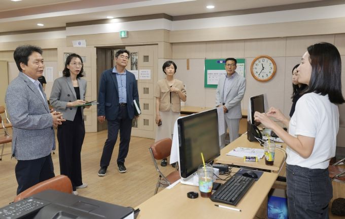 ‘민생회복 소비쿠폰’ 접수 현장 방문