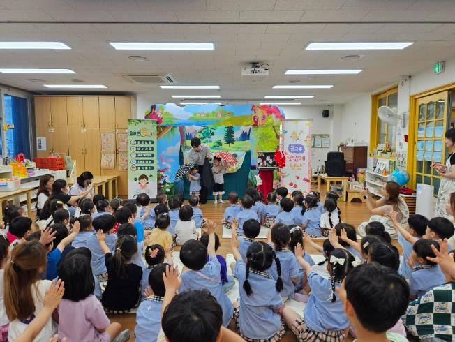대구 중구, 찾아가는 어린이 인형극 교육 성료…편식 예방에 큰 호응