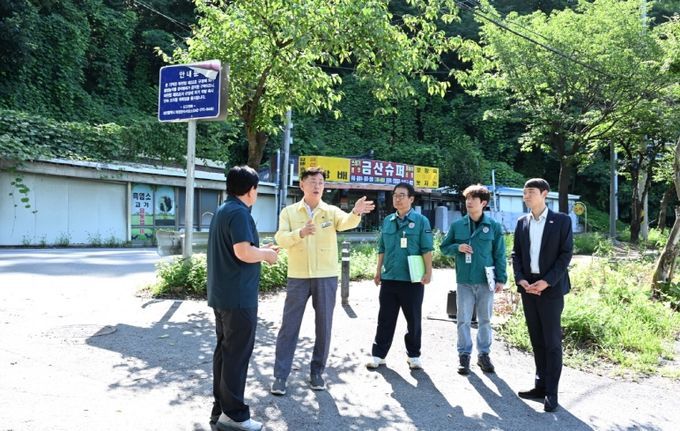 대전 중구, 산사태취약지역 및 무더위쉼터