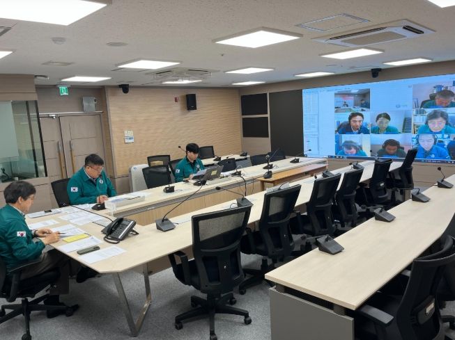 고수온대응시군상황점검영상회의