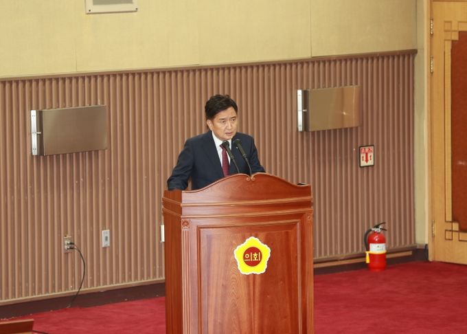 제427회 도의회 임시회 제2차 본회의 대집행기관 질의 답변
