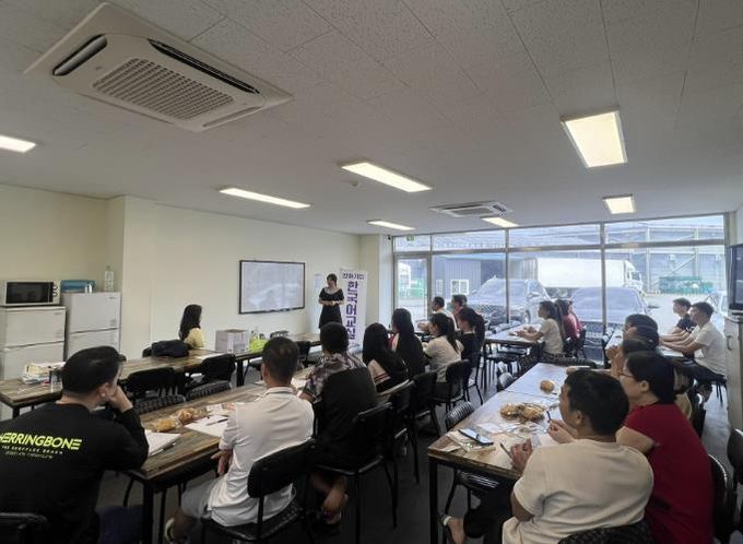 괴산군, 외국인근로자 대상 ‘찾아가는 한국어교실’ 운영