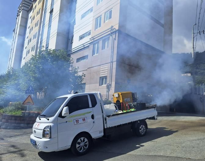 고수리행복마을아파트방역사진