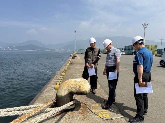 진해항 안전점검