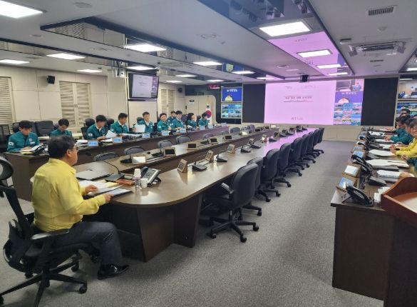 행정부지사 주재 긴급 점검회의