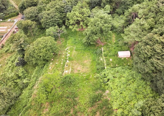 창녕 용흥사지 대웅전지 전경