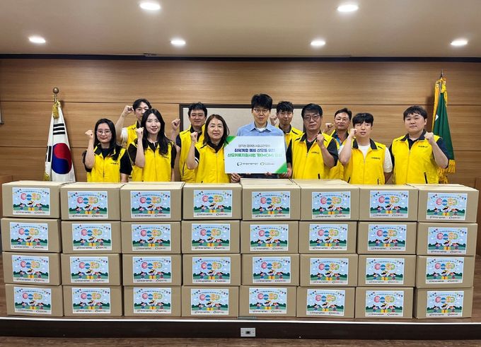 취약계층 예비산모 위한 산모용품 키트 전달