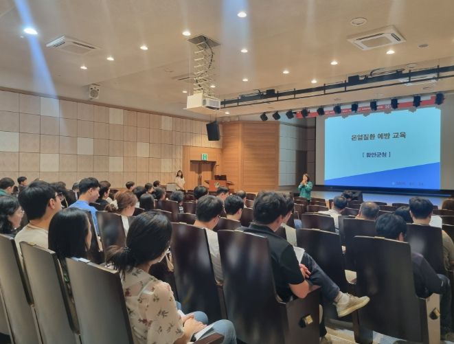 함안군,‘현업근로자 담당자 온열질환 예방 교육’실시