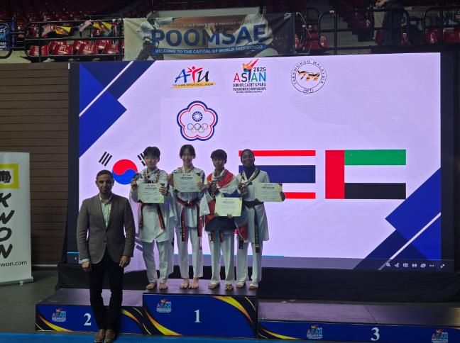 고성 태권도 유소년, 아시아를 빛내다! 아시아태권도유소년선수권대회서 은·동메달 획득