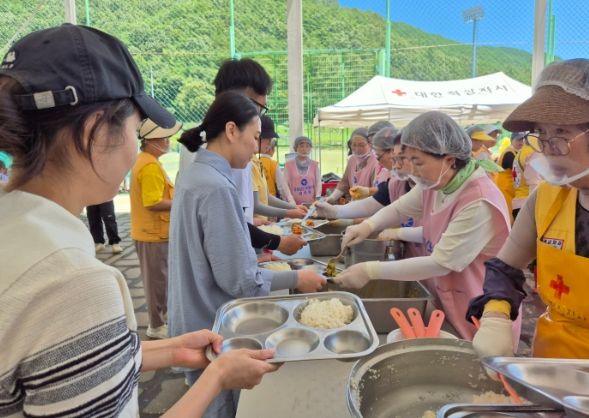 경상남도여성단체협의회 급식 지원