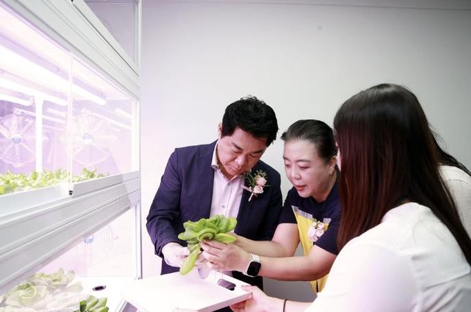 「자연e랑」 개소식에 참석한 박준희 관악구청장