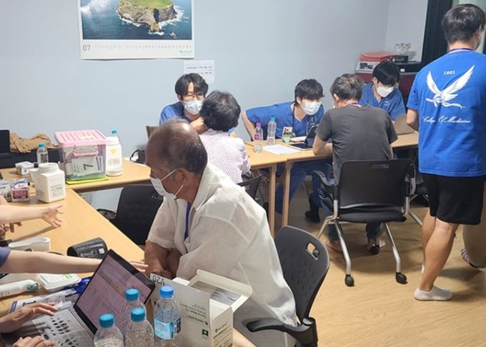 연세대 의과대학 기독모임, 함안서 여름 의료봉사 펼친다