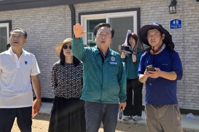 안동시, 폭염․호우 대응 선진이동주택 현장점검 완료