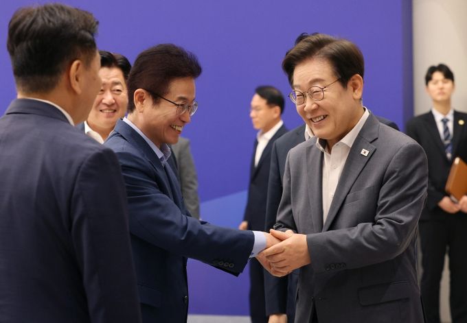 2025년 시도지사 간담회’ 참석