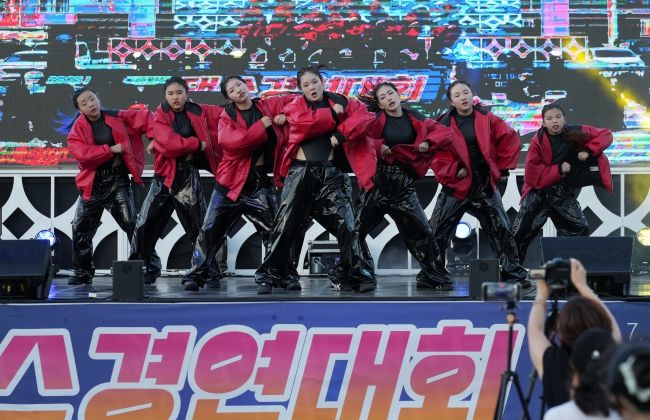 보물섬 푸른파도 전국 청소년 댄스 경연’