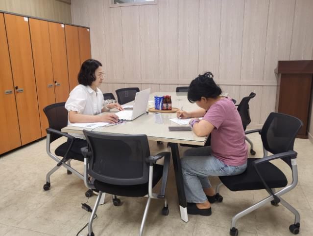 산청군 자활참여자 대상 금융상담