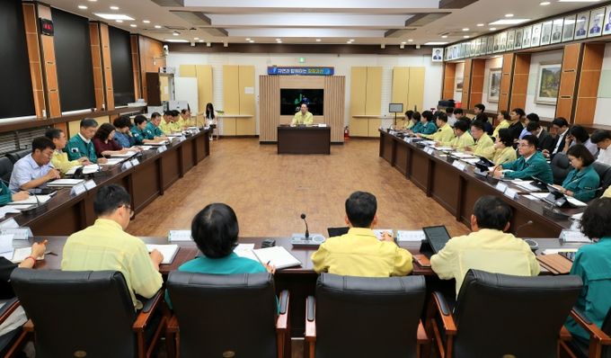 괴산군, 을지연습 준비보고회 개최