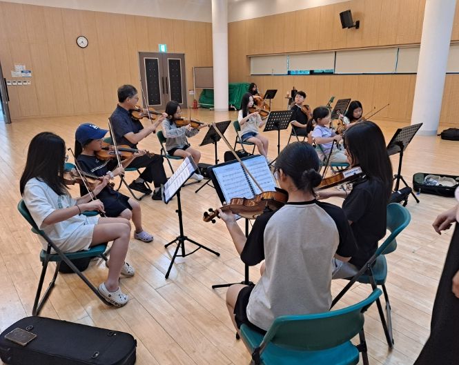 현악3중주-ON악단 여름방학맞이 캠프 성료