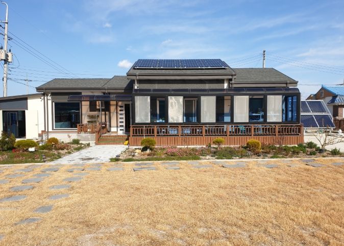 태양광 설치 사진