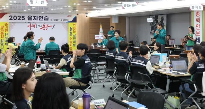 대전 동구의회, 을지훈련 근무자 격려 방문