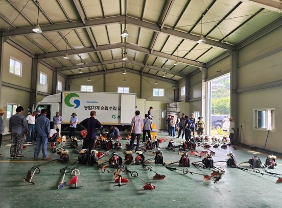 예초기 정비‧점검 및 안전교육
