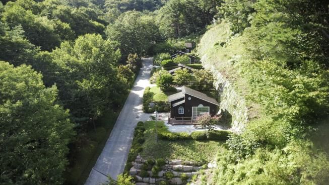 산삼자연휴양림 숲속의집