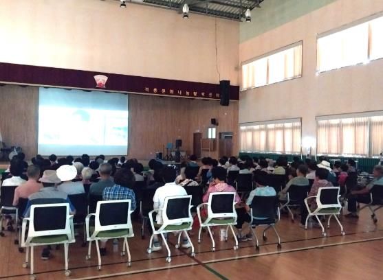 합천군 적중면 무료 영화 상영회 개최