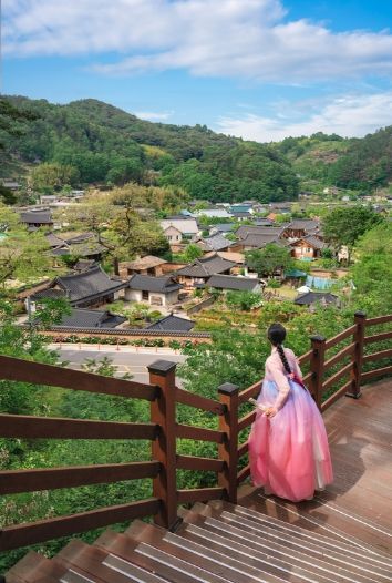 산청 남사예담촌 한복 체험