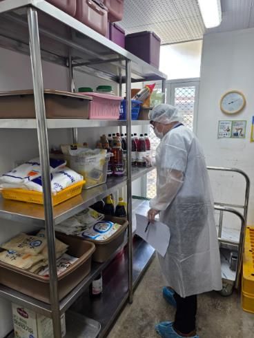 고성군, 가을 개학 맞아 학교 집단급식소 식중독 예방 합동점검 실시