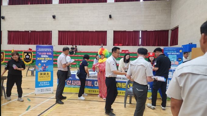 2025년 함안군 안전협의체(T형), 산사태취약지역 대피소 널리 알리다