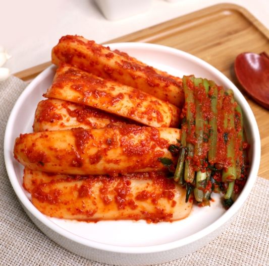 장성 새벽팜 참매실 새벽 알타리 김치