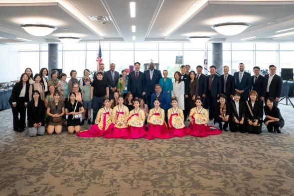 로아노크시 교류 행사 사진