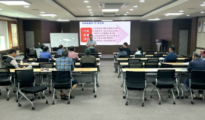 ‘보물섬 농업대학(한우과정) 수료자’추수교육