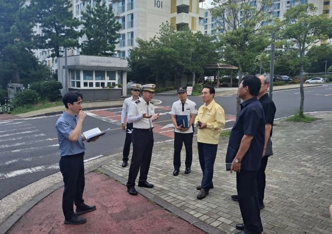 유관기관 합동 교통사망사고 취약지역 현장 점검
