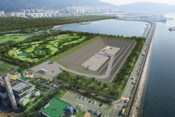 덕산 3공구 조성사업 조감도