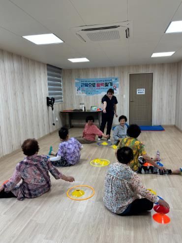 칠천보건지소, '근육으로 활력찾기' 프로그램 주민 호응 속 마무리