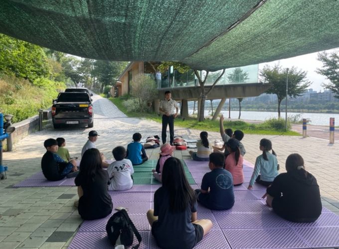 진주시 드림스타트, ‘소방교육・수상레저 체험활동’