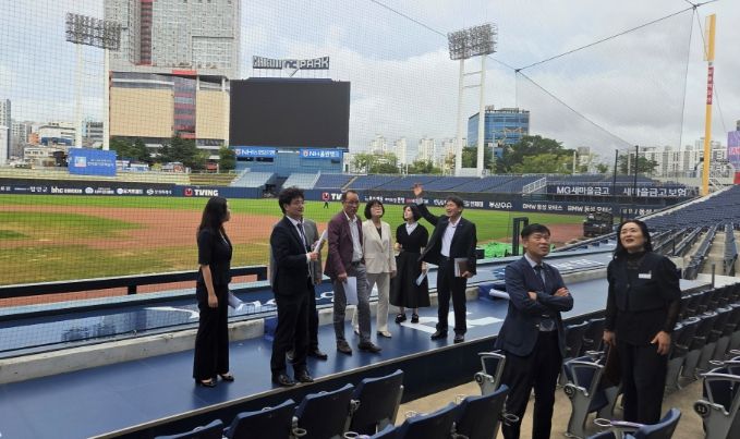 창원NC파크 시설 개선 예산안 현장점검