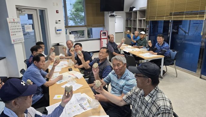 노동자지원센터 어르신 원예교실