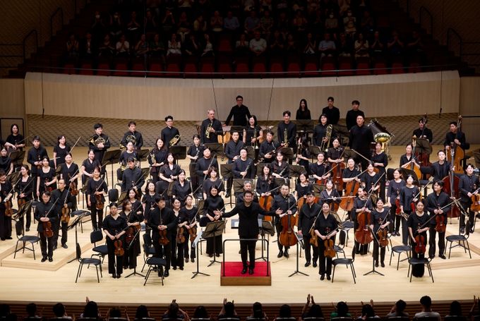 교향악단 콘서트홀 공연사진